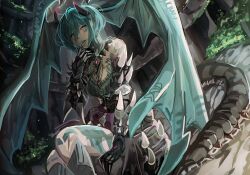 hatsune miku from vocaloid
