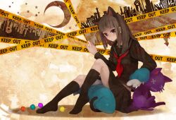 hatsune miku from envy cat walk (vocaloid) by sawarabi