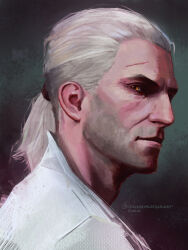 geralt of rivia from the witcher (series)