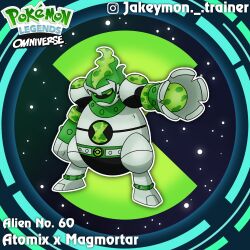 magmortar from ben 10