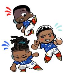 kylian mbappe from world cup