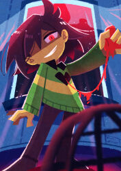 kris (deltarune) from deltarune by watawata22
