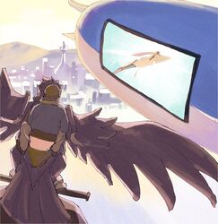 corviknight from pokemon by p-40 (tukinosita-de)