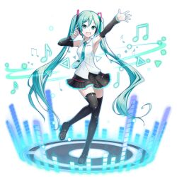 hatsune miku from vocaloid