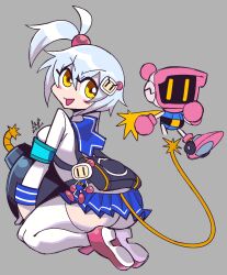 shiro (bombergirl) from bombergirl by caliginousarts