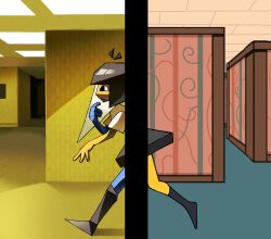 ena (ena) from backrooms (creepypasta)