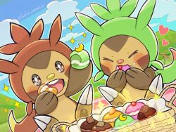 chespin from pokemon by runachikku