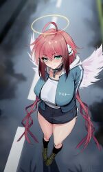 ikaros from sora no otoshimono by ikamochi kalong