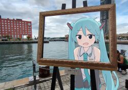 hatsune miku from vocaloid by auhuheben17