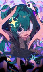 hatsune miku from monitoring (vocaloid)