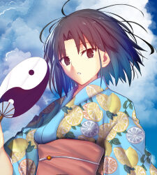 ryougi shiki from kara no kyoukai by iro (sekaixiro)