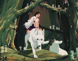 kodama from mononoke hime