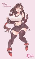 tifa lockhart from final fantasy by x-teal2
