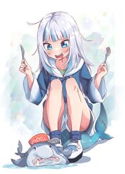 bloop (gawr gura) from hololive