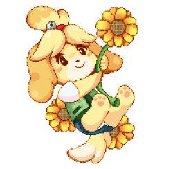 isabelle (animal crossing) from animal crossing