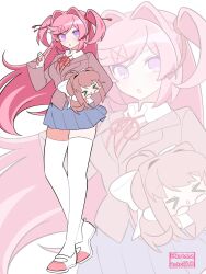 monika (doki doki literature club) from doki doki literature club by kotohatoko510