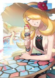 cynthia (pokemon) from pokemon