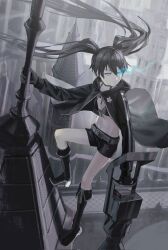 black rock shooter (character) from black rock shooter