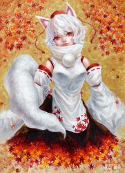 inubashiri momiji from touhou by johnalay