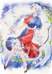 yagokoro eirin from touhou by johnalay
