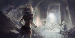 gawr gura from hololive by dino (dinoartforame)