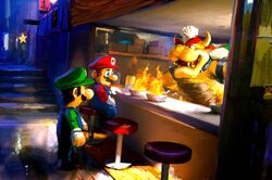 bowser from super mario bros.