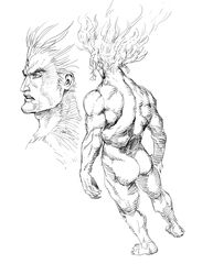 gill from street fighter by cirenk