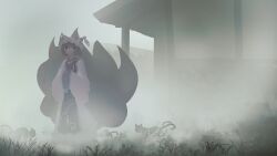 yakumo ran from touhou by ushitsuchi