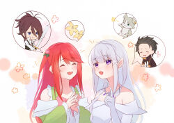 emilia (re:zero) from re:zero kara hajimeru isekai seikatsu