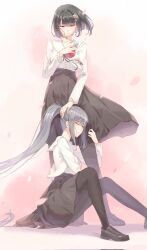 sasaki ringo from flowers (innocent grey)