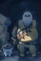 bangboo (zenless zone zero) from tonari no totoro
