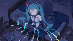 hatsune miku from vocaloid by drawing kanon