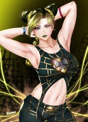 kujo jolyne from jojo no kimyou na bouken by easonx