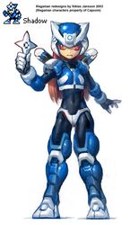 shadowman from mega man (classic) by niklas jansson