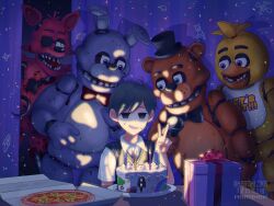 bonnie (fnaf) from five nights at freddy's by maromichan