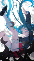 hatsune miku from rolling girl (vocaloid)