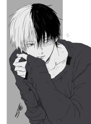 todoroki shouto from boku no hero academia