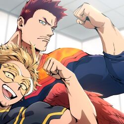 endeavor (boku no hero academia) from boku no hero academia by wakana kuraguchi
