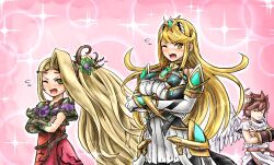 mythra (massive melee) (xenoblade) from kid icarus by kicdon