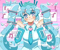 hatsune miku from vocaloid