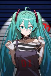 hatsune miku from vocaloid