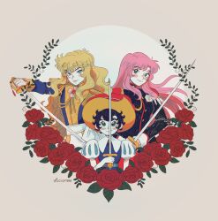 oscar francois de jarjayes from ribbon no kishi
