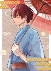 todoroki shouto from boku no hero academia