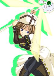 bardiche from mahou shoujo lyrical nanoha