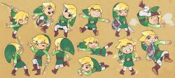 link from the legend of zelda by uzucake