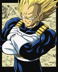 vegeta from dragon ball by lee (dragon garou)