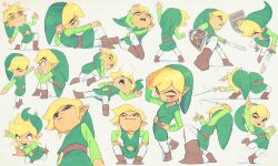 link from the legend of zelda by uzucake