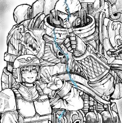 adeptus astartes from warhammer 40k by octosoup