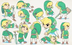 link from the legend of zelda by uzucake