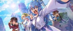 aqua (konosuba) from kono subarashii sekai ni shukufuku wo!